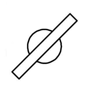 Adams Rite 20-0035 Decal (Dogging Instructions)