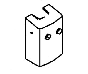 Adams Rite 23-0024 Lower Housing