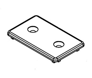 Adams Rite 23-0202-01 Trim Cover