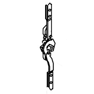 Adams Rite 31-0191 Center Block Ass'Y. - Top And Bottom Rod