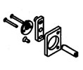 Adams Rite 91-0995-04 Thick Door Kit For 2-1/2" Door