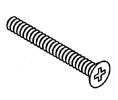 Adams Rite S254-08R28-603-MP #8X1-3/4 Flat Head Self Tapping Screw