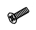 Adams Rite S262-10R30-603-MP #10-32X1-7/8 Flat Head Screw