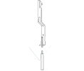 Adams Rite 4015 Threshold Bolt