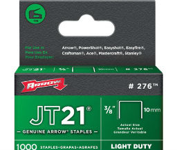 Arrow Fastener 091-276 Arrow Fastener JT21® Type Staples - 3/8" Length