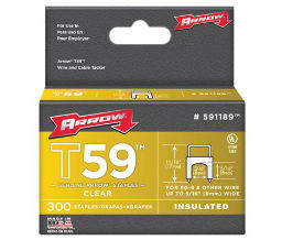 Arrow Fastener 091-591189 Arrow Fastener T59™ Type Staples - 5/16" Length