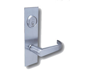 Arrow BM-12-BRH-LC-03 Storeroom Function Mortise Lever Lock BR Lever H Escutcheon Less Cylinder -  Bright brass