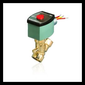 ASCO 8030G003AC115/50D Solenoid Gas Valve, Normally Closed, 3/4" Pipe Size, 115/50vac, Brass