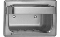 ASI 0398 Recessed Soap Dish with Bar