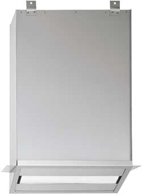 ASI 0439 Recessed Paper Towel Dispenser with Concealed Body