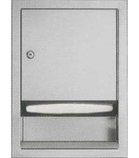 ASI 0457-9 Surface Mounted Paper Towel Dispenser