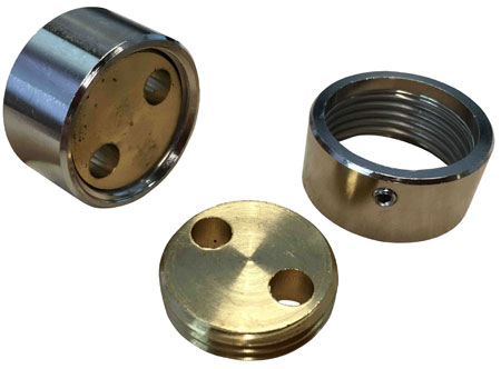 Concealed Mounting Flanges for Shower Rods 