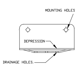 ASI 147 Surface Mounted Soap Dish