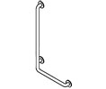 ASI 3804 90 Degree Angle 16" x 32" Grab Bar with Snap Flanges