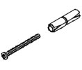 ASI 3920 Cement Wall Anchor Kit for 3400 and 3500 Series