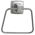 ASI 7385-41 Matte Black - Towel Ring - Powder Coated Stainless - Surface Mounted