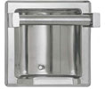 ASI 7410-BD Recessed Bright Soap Dish with Bar for Dry Wall