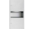 ASI 94623 Recessed Paper Towel Dispenser and Waste Receptacle Unit