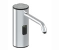 ASI 10-0334-B, Vanity Mounted SS Automatic Liquid Soap and Gel Hand Sanatizer Dispenser Bright Finish