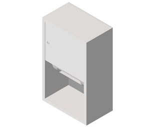 ASI 045210A-9 Surface Mounted Touchless Paper Towel Dispenser