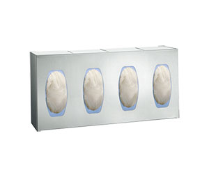 ASI 10-0501-4 Surgical Glove Dispenser - For 4 Boxes - Surface Mounted