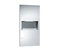 ASI 10-64623 Simplicity Recessed Paper Towel Dispenser and Waste Receptacle, Multi, C-Fold  