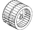 ASI A0015 Blower wheel for 0165 Hand Dryers
