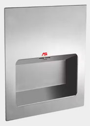 ASI 0135-1 Turbo-Tuff™ Recess Mounted Sensor Hand Dryer - 110-120V - Satin Stainless Steel