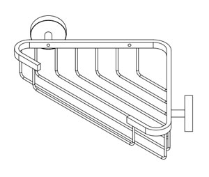 ASI 7322 Stainless Steel Corner Soap Basket