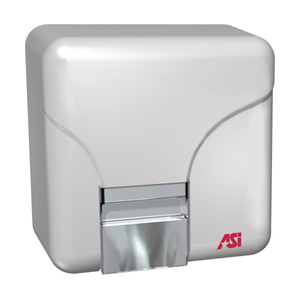 ASI 0144-71 Cast Aluminum Automatic Almond Hand & Face Dryer 