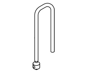 ASI 0360-007 Surface Mounted Automatic Soap Dispenser Repair Parts - Soap Tube Set