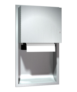 ASI 045224A Recessed Automatic Paper Towel Dispenser 