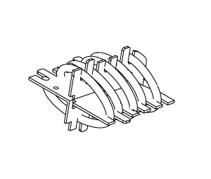 ASI A0016 Heater Assembly for ASI 0185 Hand Dryers