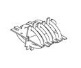 ASI A0016 Heater Assembly for ASI 0185 Hand Dryers