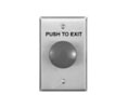 ASP-TS-14 POL BR Polished Brass Pneumatic Time Delay with 1-1/2" Mushroom Button - Green