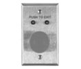 ASP-1B Push To Exit Button No/Nc Blk
