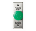 ASP-TS-14N-G Narrow Style Pneumatic Time Delay with 1-1/2" Mushroom Button - Green