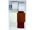 Atlantic UE3818BN Brown Hex Urethane Foam Bumpers Table&Work Surface Components-5000/Roll