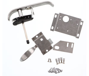 Babcock Davis 9074 RH-KIT-SD-SSTLATCH Single Point Stainless Steel Replacement Lock Assembly
