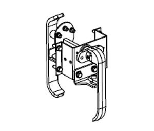 Babcock Davis RH-KIT-DD-LATCH PKG, TURN HDL, ROTARY, STL, 2PT LATCH DD