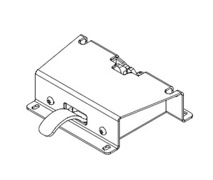 Babcock Davis 28873 Latch Subassy, Single Point, Rh