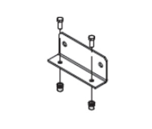 Babcock Davis RH-KITHINGESUPPORT-S Replacement Hinge Support - PKG, BRKT, Short, Zinc Plated Steel