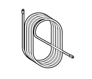 Badger Z20079BD Fire Extinguisher Parts - Hose - 3/4" x 50' (Special Order)