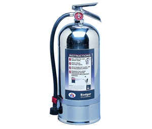 Badger 25064 Badger Wet Chemical Fire Extinguisher - 6 L Class-K