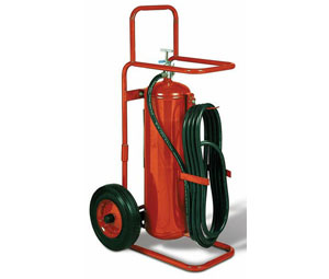 Badger  BG20180B Stored Pressure Dry Chemical Wheeled Fire Extinguisher - 50 lb Purple K - 160B:C