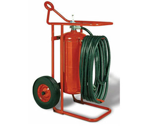 Badger  BG20677B Stored Pressure Dry Chemical Wheeled Fire Extinguisher - 150 lb BC - 240B:C