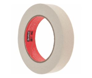 3M MM2050-1 Masking Tape, General Purpose, 1" Width - Beige Color