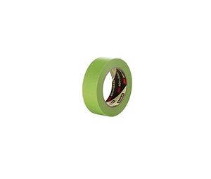 3M MM401PLUS-1/2 Green Masking Tape, High Performance Line, 1/2" Width