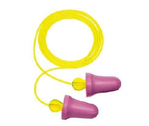 3M MM98015 Foam Push-To-Fit Earplugs, Corded, NRR 29dB - 100 Pairs per box
