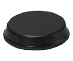 3M MMSJ5412 White, Polyurethane, Round Bumpers - 1 Sheet